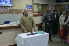 New year cake cutting & Launching of Web site